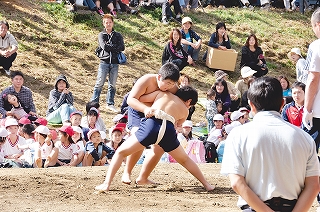 水神社　奉納相撲