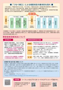つなぐ窓口パンフ（裏）