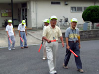 防犯パトロール活動の様子